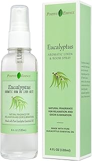 Eucalyptus Linen and Room Spray, Made with Pure Eucalyptus Essential Oil, Fabric Spray, Refreshing Daily Shower Spray or Home Fragrance for Fabrics