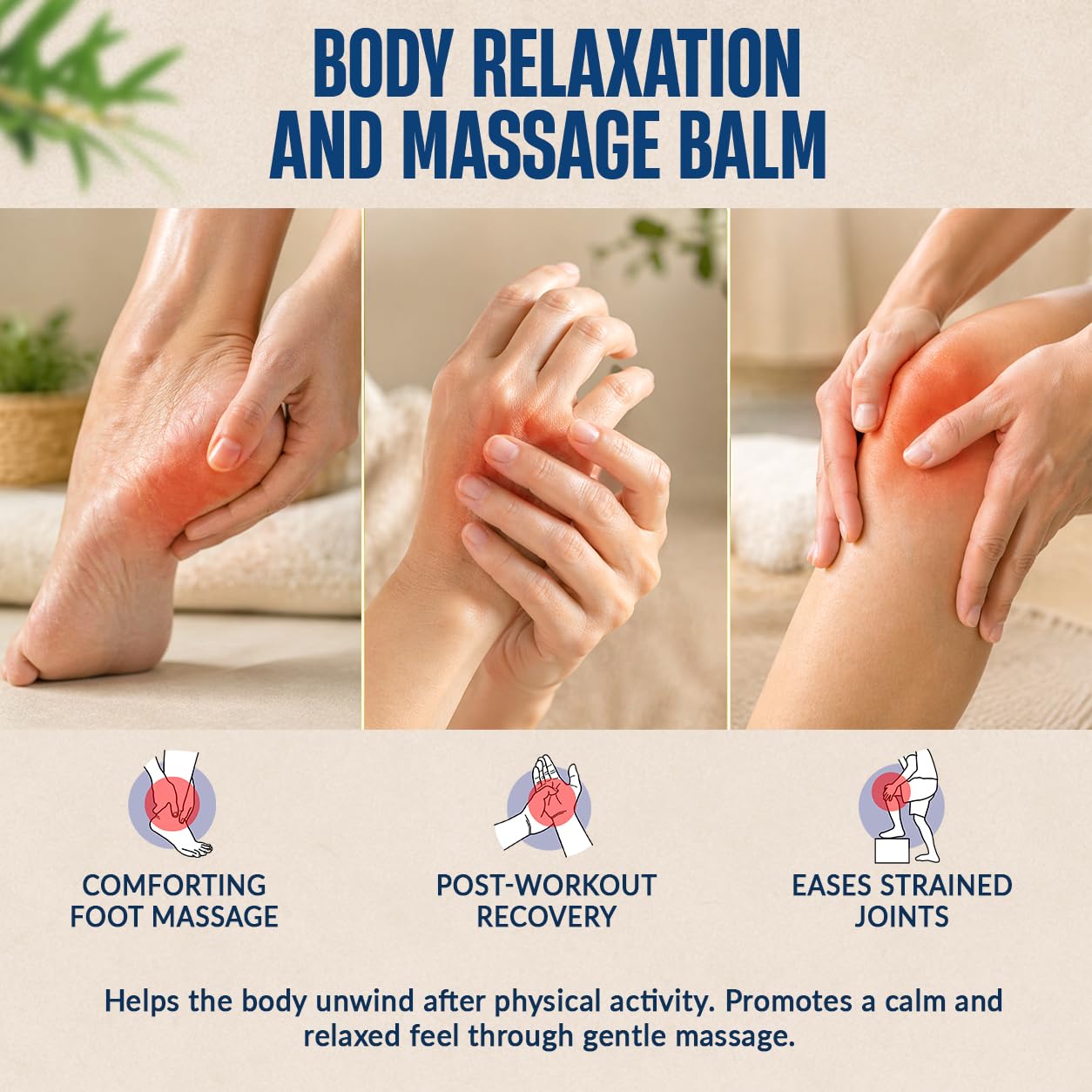 Frankincense Balm 2 fl oz - Soothing Muscle Comfort and Deep Hydration for Dry Skin with Myrrh, Calendula, Bisabolol, Rosehip & Vitamin E - Nexon Botanics