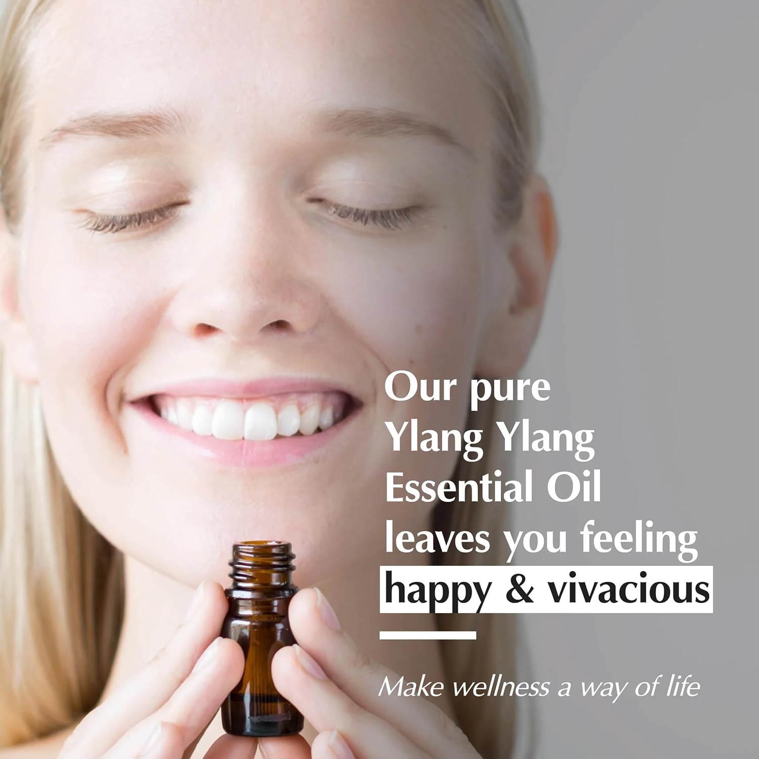 AROMAFUME Ylang Ylang Essential Oil - 100% Natural, Therapeutic Grade Essential Oils - Pure, Tropical Aromatherapy Oil for Home Diffusers - Gifts for Her - 10ml