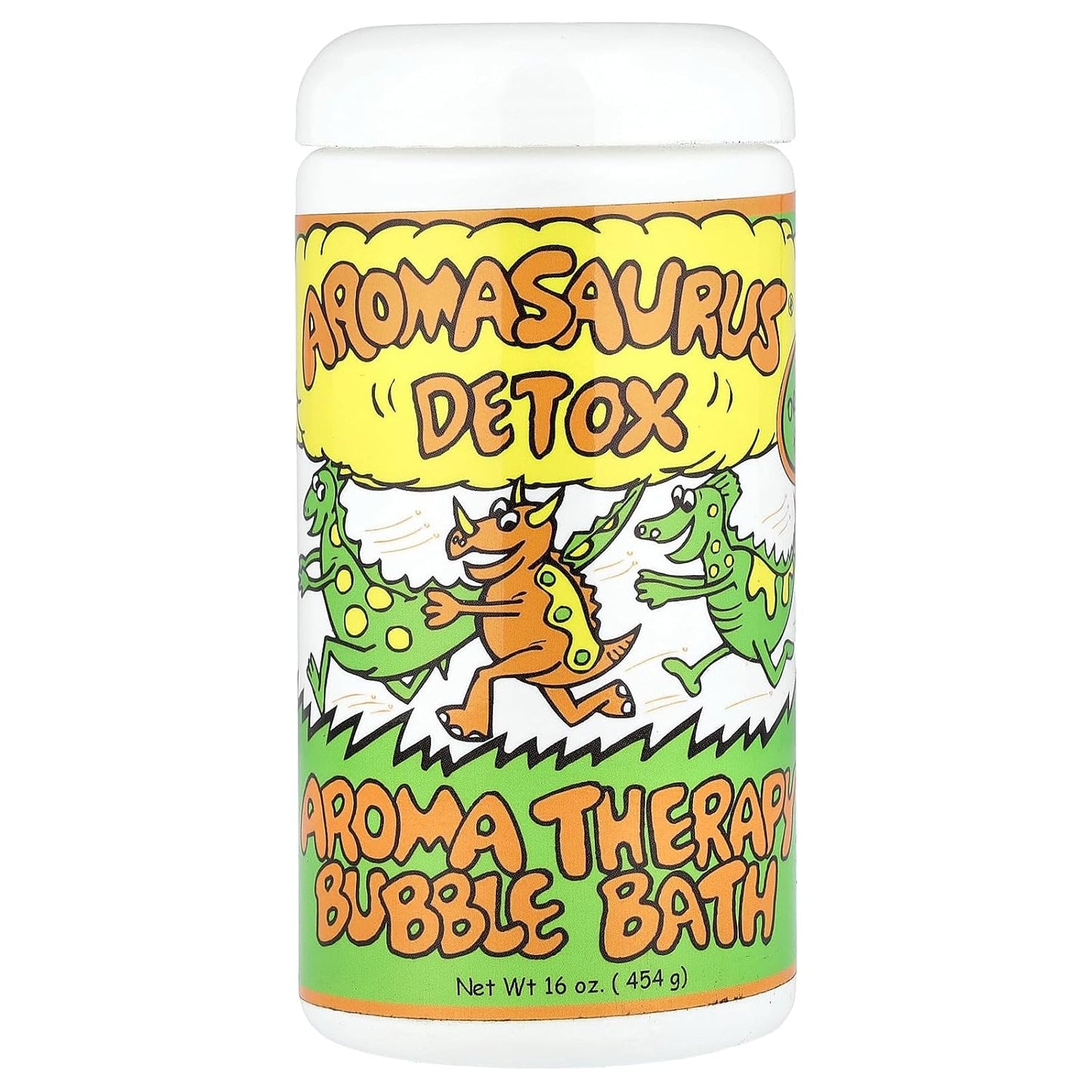 Abra Therapeutics Aromasaurus® Detox, Aroma Therapy Bubble Bath for Children, 16 oz (454 g)