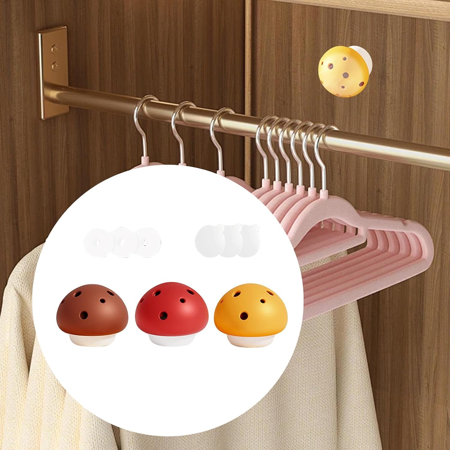 3X Deodorize Balls Deodorant Bags Mutifunctional Portable Drawers Small Deodorizing Air