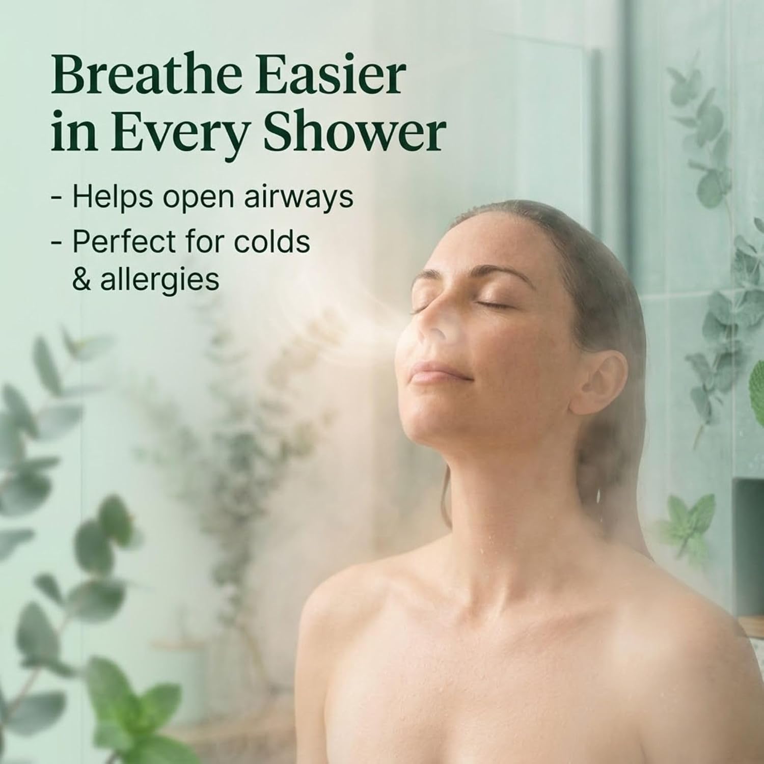 REVIV Shower Steamers Aromatherapy – 15pc Eucalyptus & Mint Shower Bombs