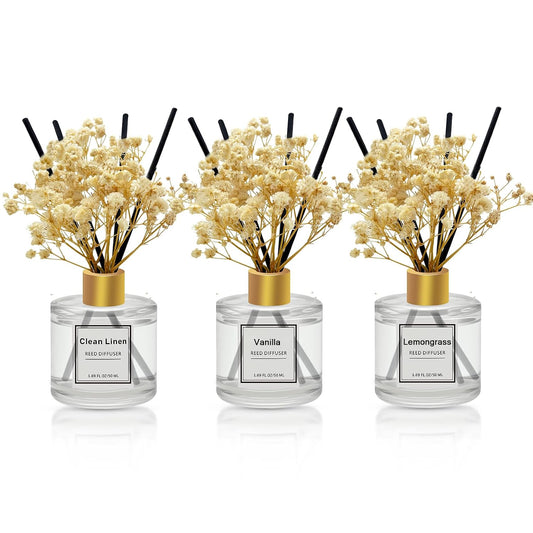 Reed Diffuser Set of 3 Pack