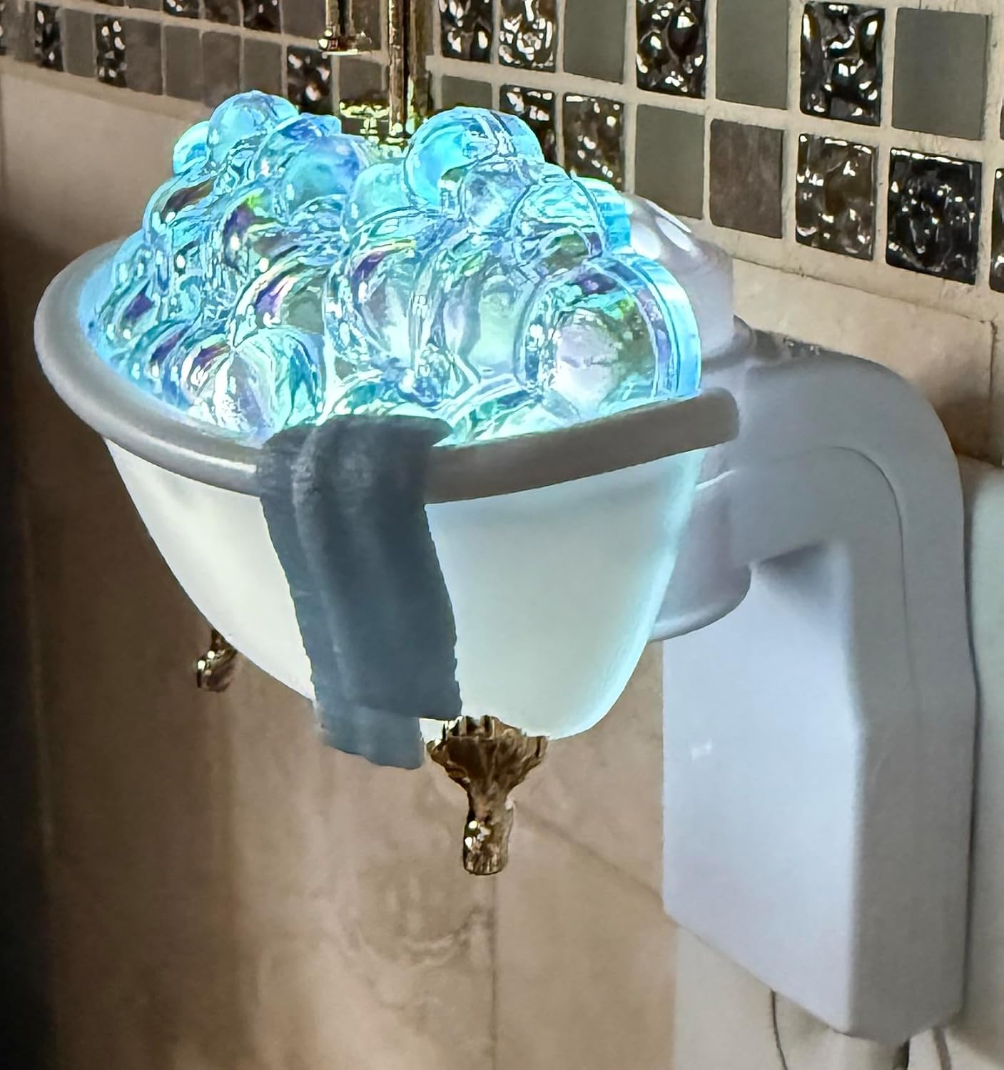 Bath and Body Works Bubble Bath Scent Control Nightlight Wallflowers Fragrance Plug