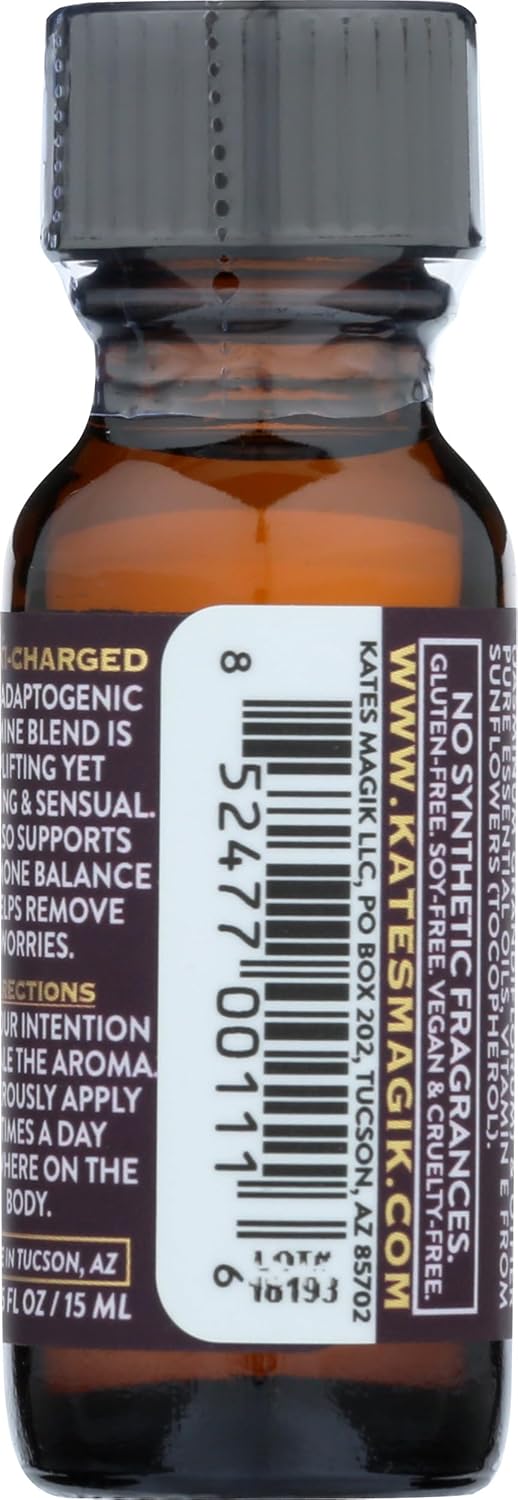 Moon Goddess Anointing Oil 100% Pure Essential Oil Jasmine Blend Uplifiting and Yet Calming and Sensual for Heart and Sacral Chakras
