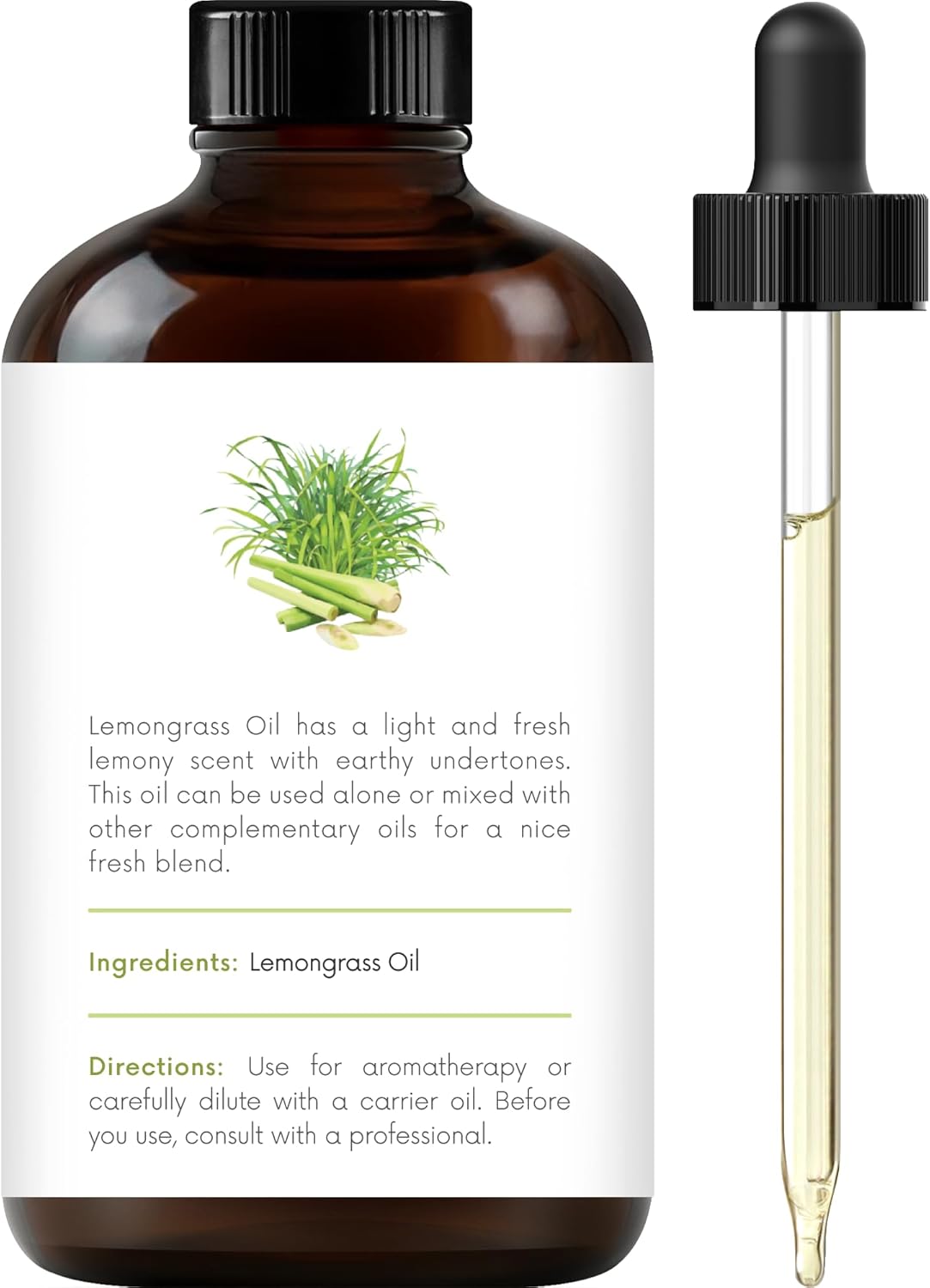 Handcraft Blends Bright & Bold Set: Lemongrass and Clove Essential Oils – (2 x 4 Fl Oz) – 100% Pure & Natural – for Diffuser, Aromatherapy, and DIY Projects