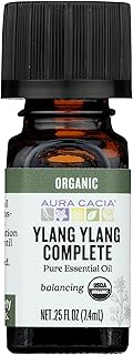 Aura Cacia Organic Ylang Ylang, 0.25 FZ