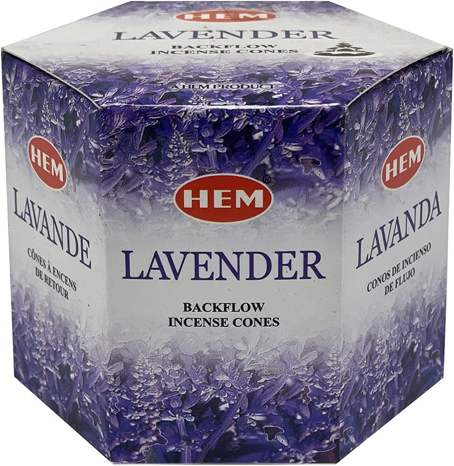 TRUMIRI Lavender Incense Cones (40 pieces