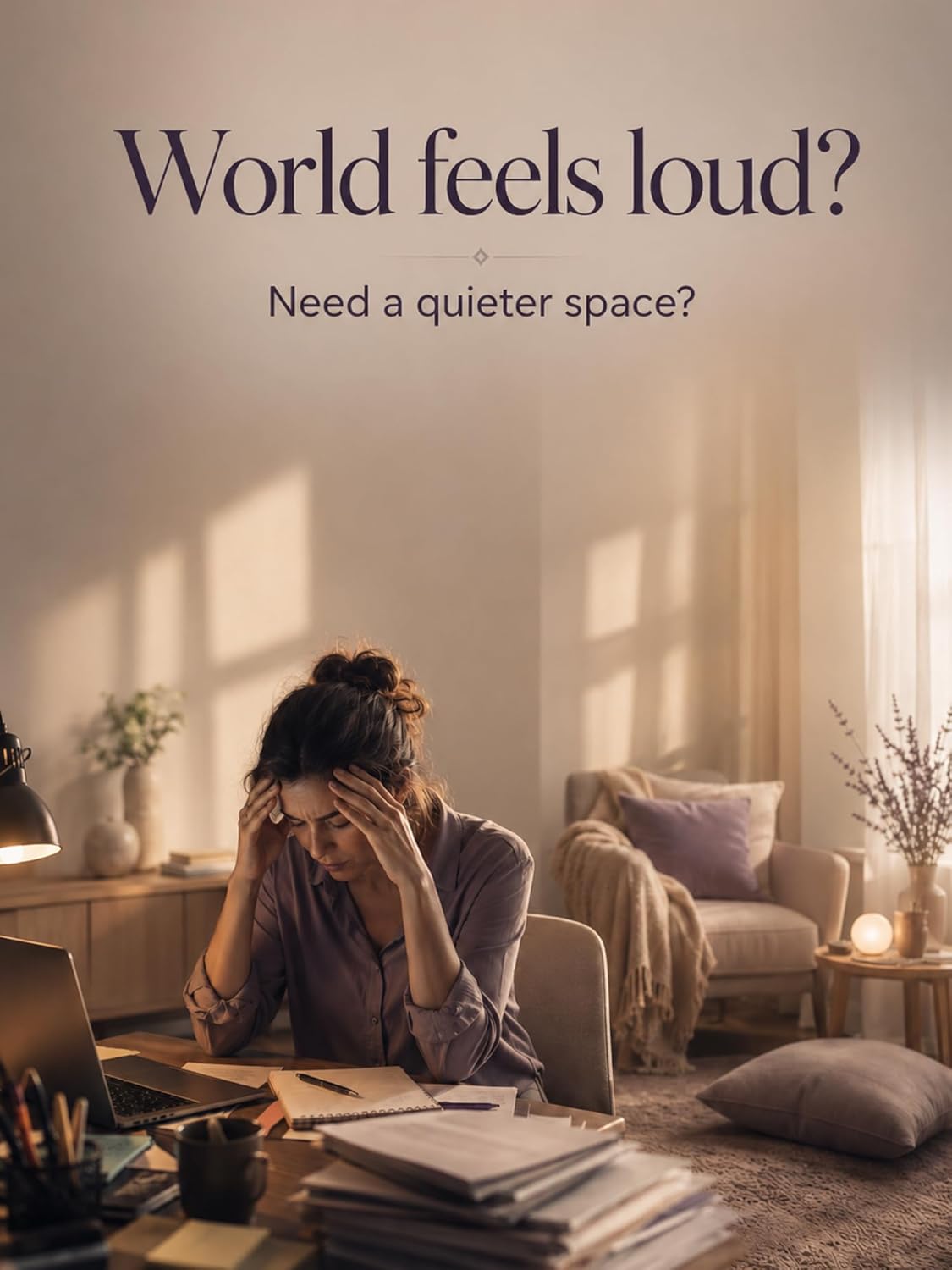 Quiet Balance — A 100% Pure Essential Oil Blend Grounded Woods-and-Resin Blend that Helps Your Space Feel Still, Centered, and Quietly Calm