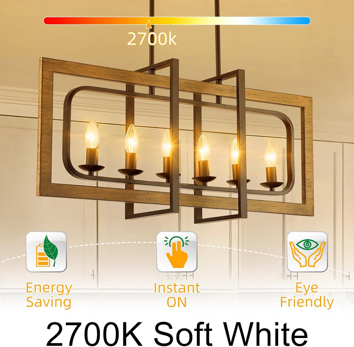GvvooHome E12 Candelabra Bulb 40 watt Equivalent, E12 LED Bulb Dimmable Chandelier Light Bulbs, B10 Candle Light Bulbs 2700K Soft White, 90+CRI, 400LM, Clear Glass, 12 Pack