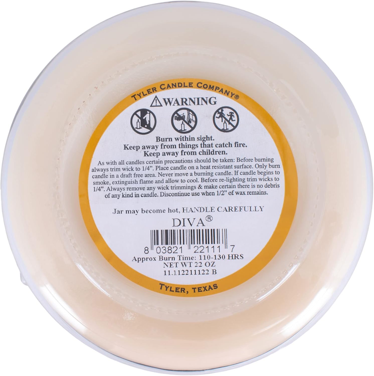 Tyler Diva Scented Candle, 22 oz