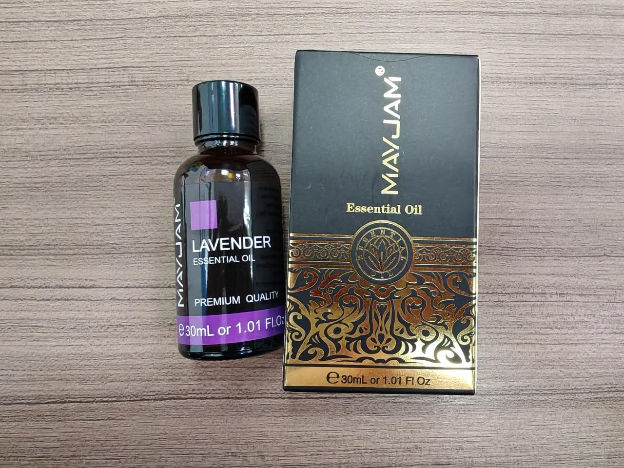 Lavender Essential Oil 30ML/ 1.01FL.OZ, MAYJAM Lavender Oil for Massage, Diffuser, Soap Making, Long Lasting Scents