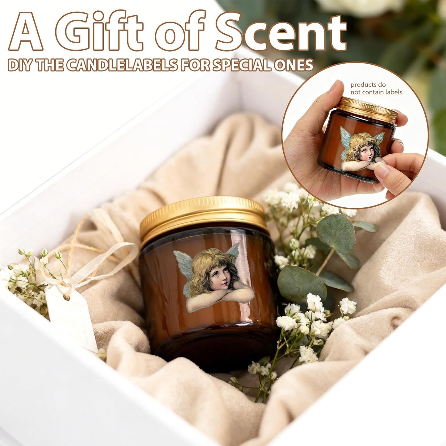 24 Pcs 4 Oz Mini Soy Wax Candles, Eucalyptus Mint Scented Aromatherapy Candles Bulk Set, Stress Relief Relaxation Candle, Ideal for Wedding Birthday Party Favors, Gifts and Home Decor