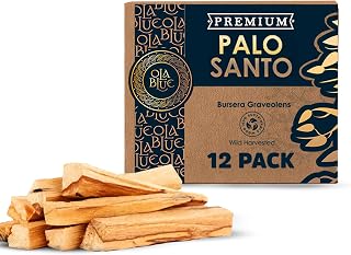 Palo Santo Smudging Sticks – 12 Pack (4 oz / 110 g) | Natural Palo Santo Incense Sticks from Peru | Resin-Rich Aromatic Sticks for Smudging & Meditation
