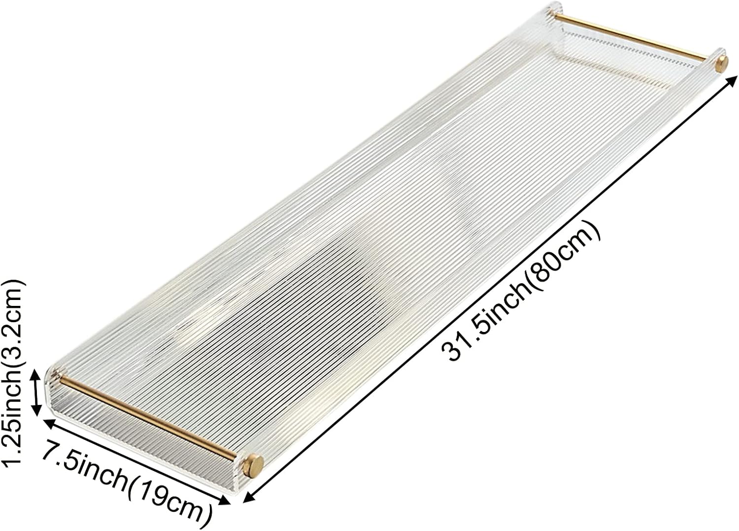 Acrylic Bathtub Tray, NEWRAIN Luxury Bath Caddy Tub Table,Unique House Warming Gifts, New Home, Anniversary and Wedding Gifts for Couple, Bathroom Accessories for Spa or Reading Lite Style