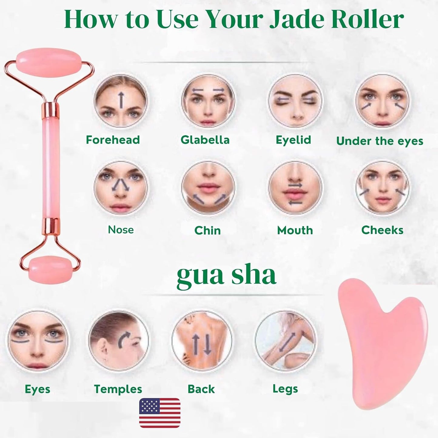 Facial Steamer,Complete Home Spa Set – Jade Roller, Gua Sha, Blackhead Remover Tools, Microfiber Hair Towel, Deep Pore Cleansing, Hydrating