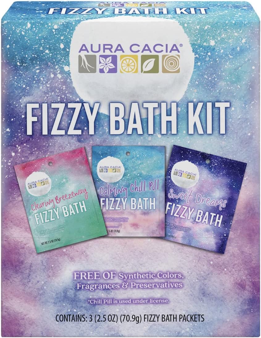 Aura Cacia Fizzy Bath Kit