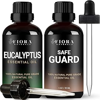 Immunity Essential Oil Blend for Health Shield Aromatherapy with Clove Cinnamon Lemon Rosemar & Eucalyptus Essential Oil - 100% Pure Eucalyptus Oil for Diffuser