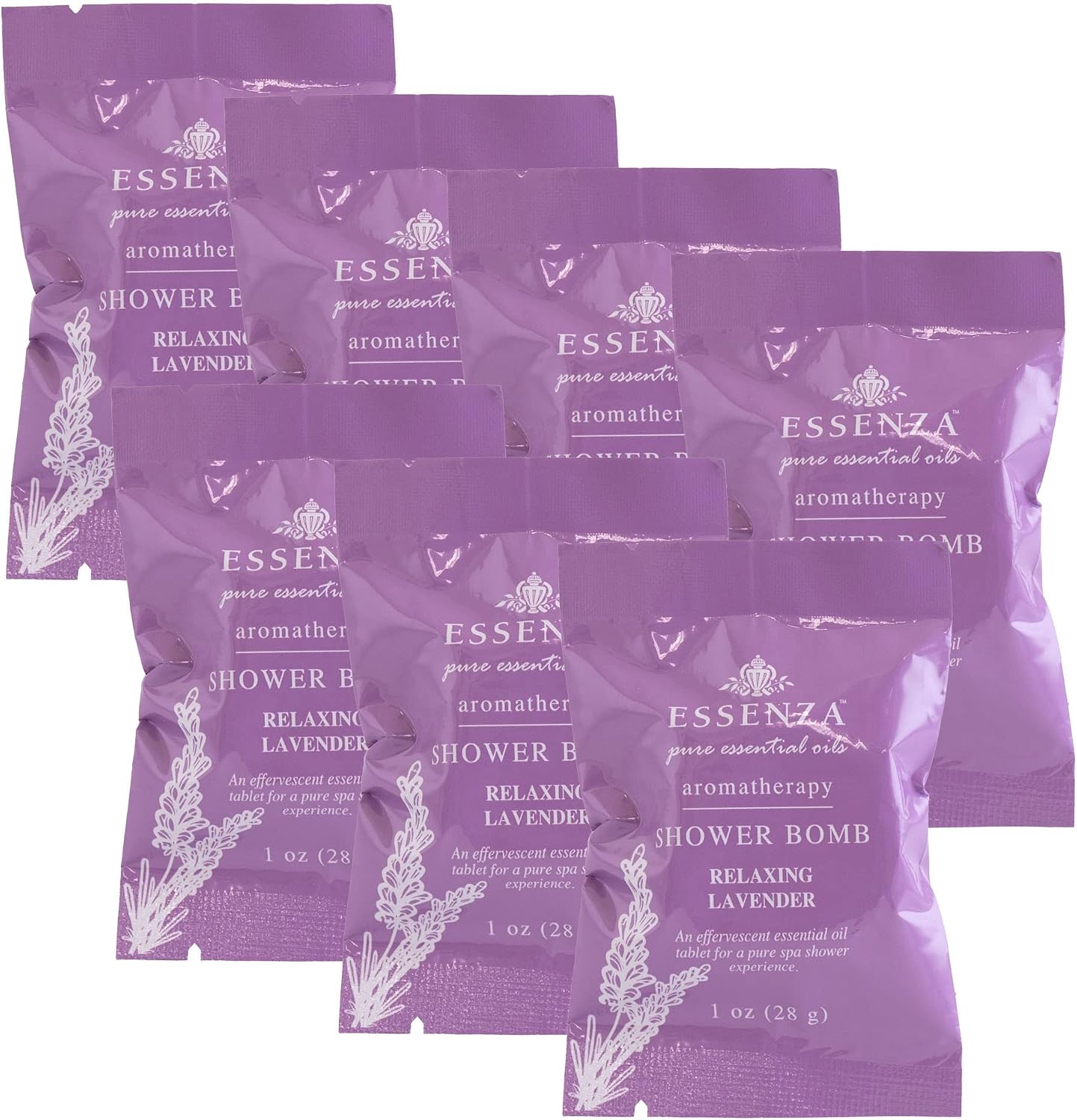 Essenza Shower Bombs (Lavender, 7pc)