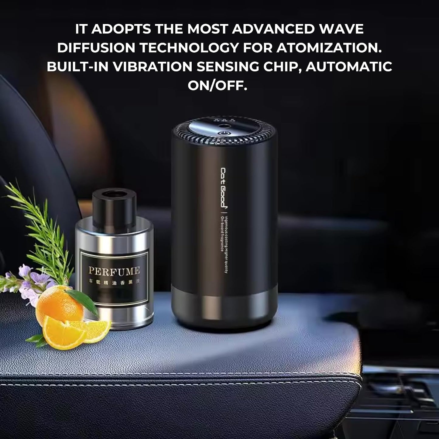 Essential Oil Diffuser - Ultrasonic Aromatherapy Diffuser with LED Lights | Cool Mist Humidifier for Home, Office, and Relaxation!