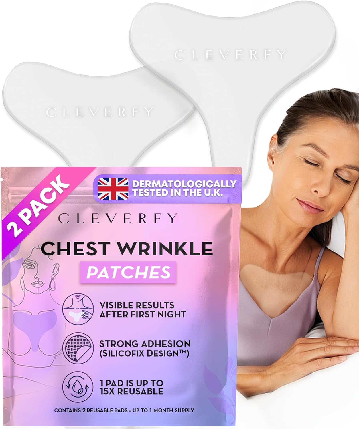 Cleverfy Self-Care Essentials: 6 Shower Steamers & 2-Pack TShape