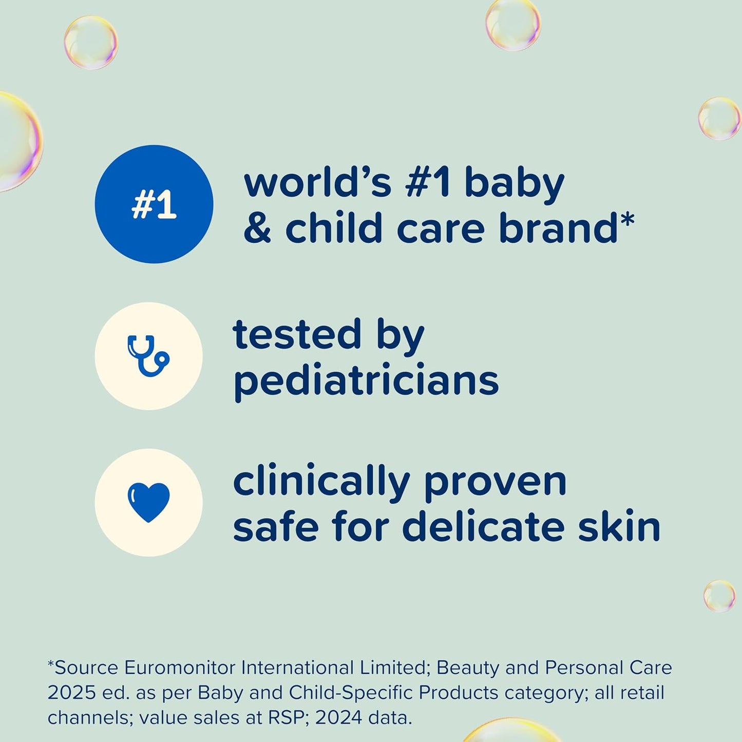 Johnson's Baby Soothing Vapor Bath with Calming Aromas to Relax Babies, Gentle No More Tears Formula, Soothes & Comforts Baby, Hypoallergenic, No Added Parabens, Sulfates & Dyes, 13.6 fl. oz
