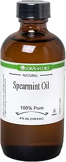 LorAnn Spearmint Oil SS Natural, 4 ounce bottle