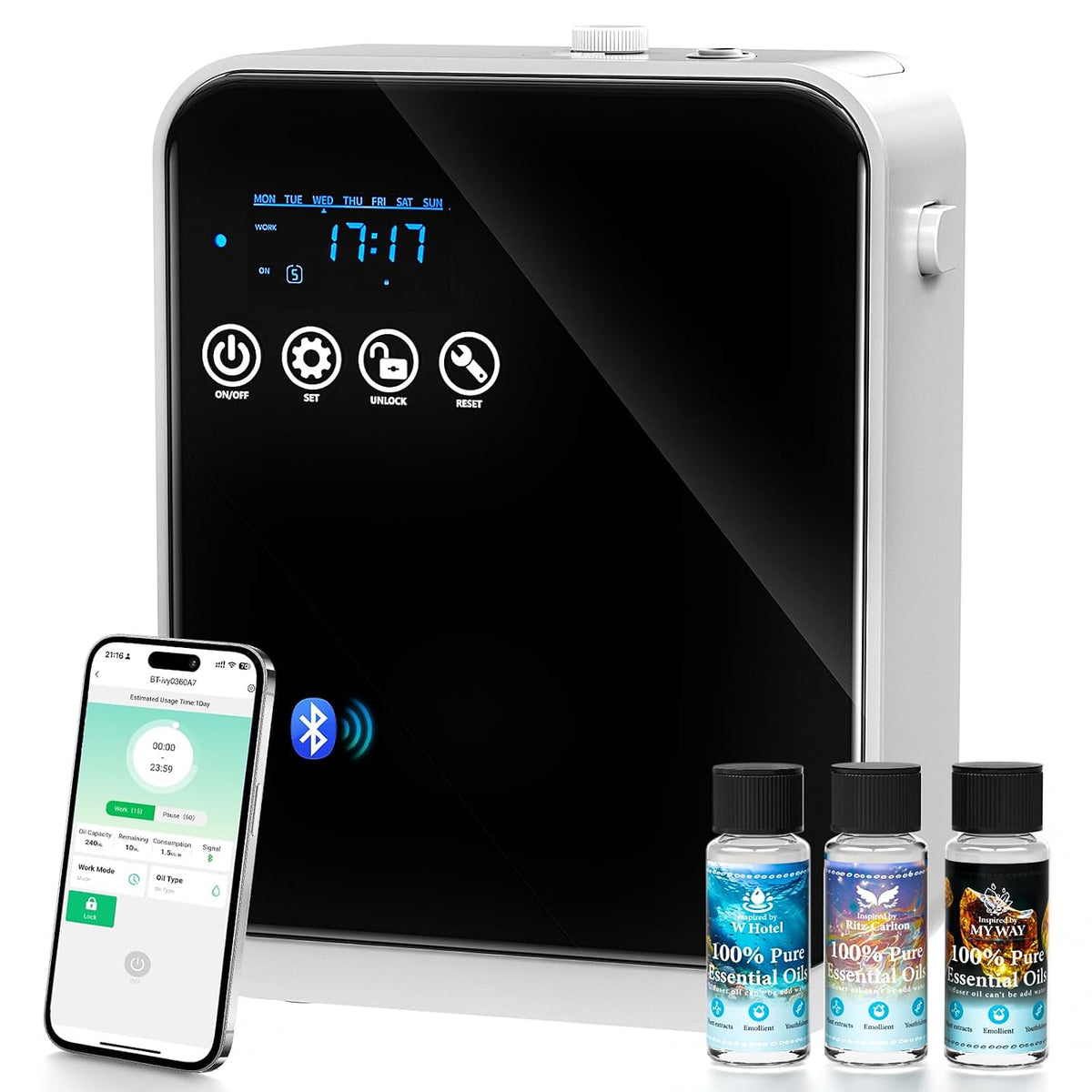 Waterless Essential Oil Diffuser