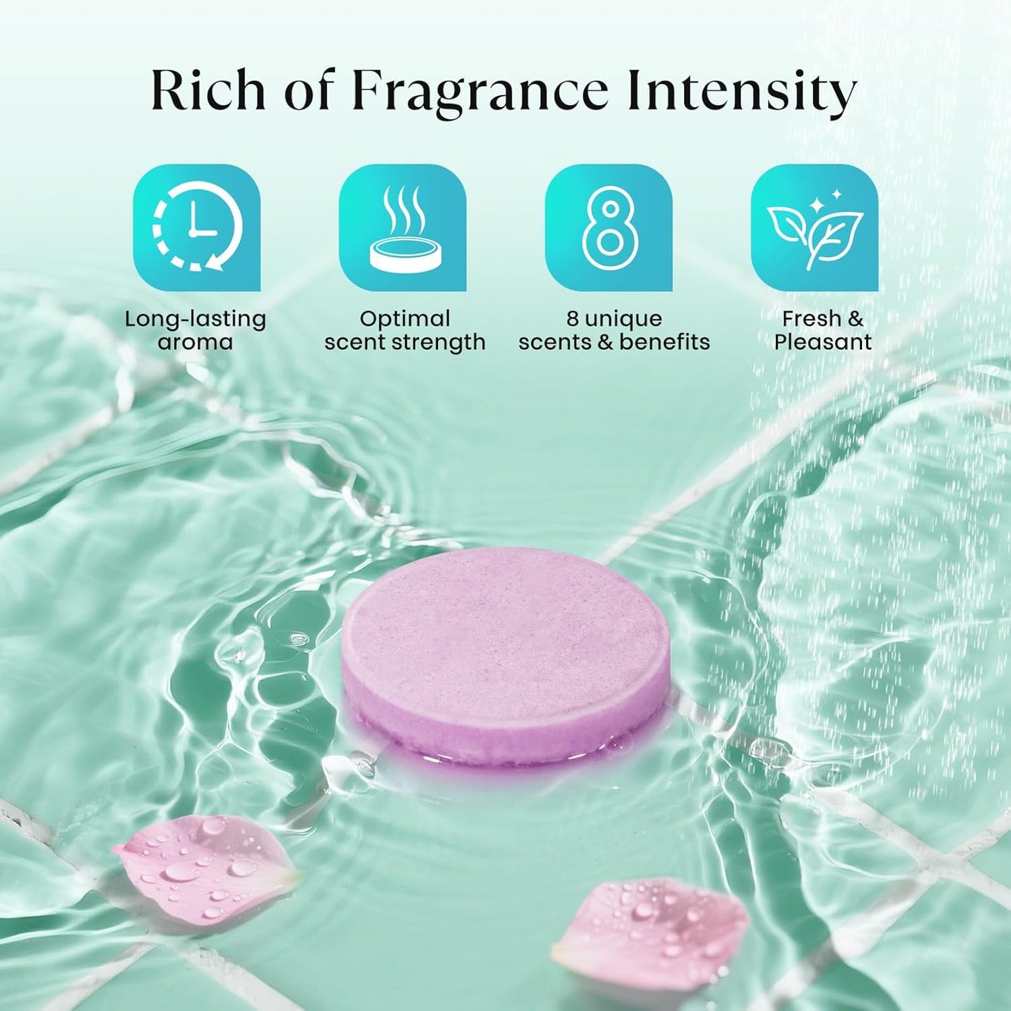 Shower Steamers Aromatherapy – Birthday Gifts for Women Wife Teen Girls Mom, Graduation Gifts, Natural Essential Oils Bath Bombs for Self Care Relaxation Home SPA