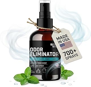 SmellWell Room Spray Odor Eliminator – Non Toxic Air Freshener & Shoe Deodorizer Spray, Shoe Smell Remover for Smelly Shoes, Home & Furniture – 6 fl oz