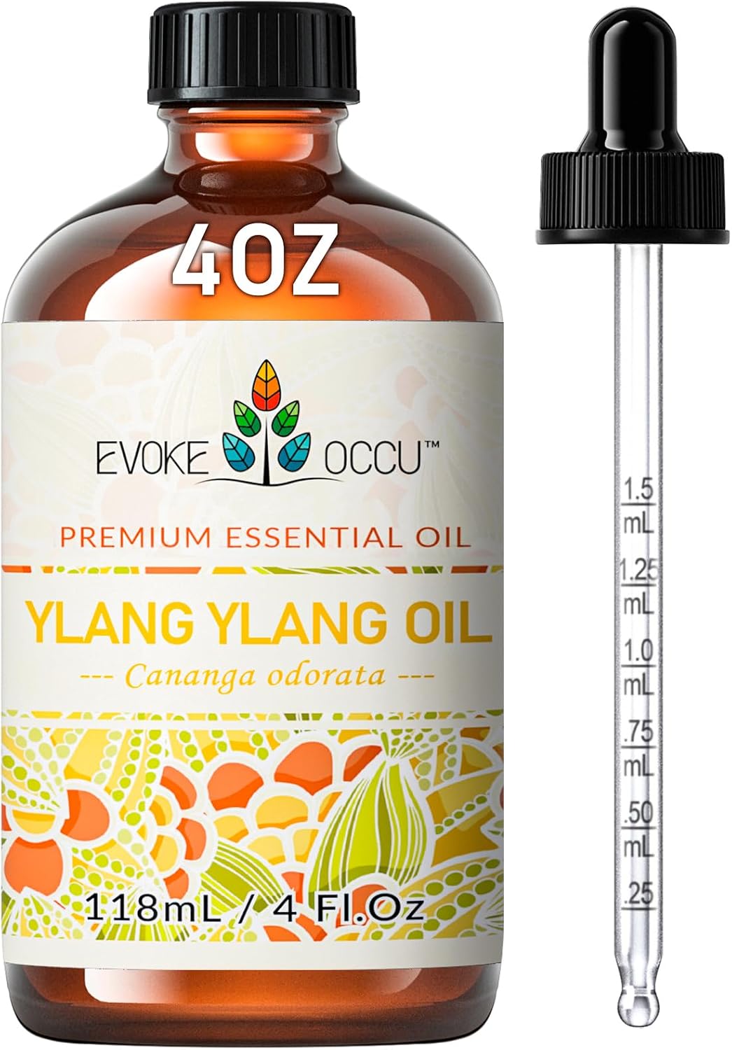 EVOKE OCCU Ylang Ylang Essential Oil 4 Oz