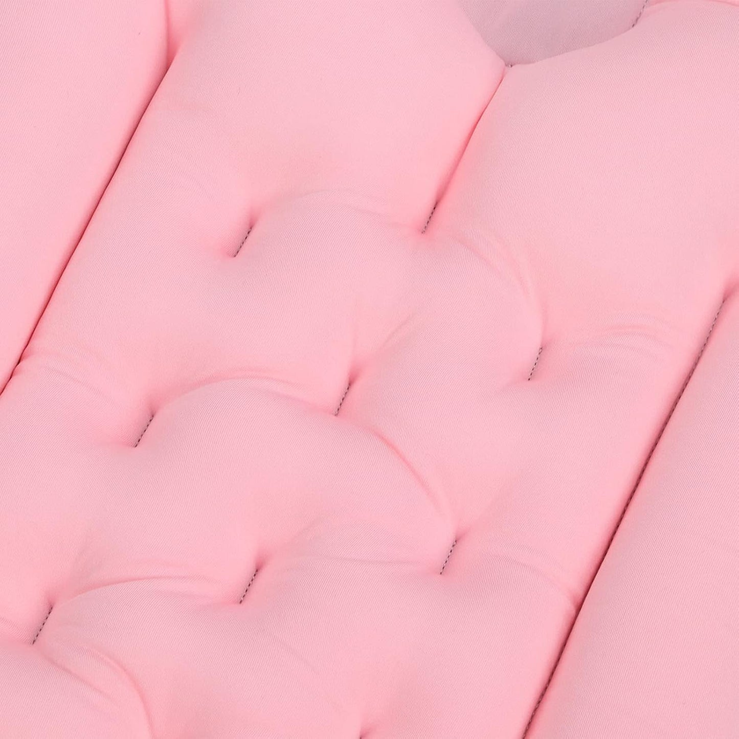 Bathtub Cushion Bathtub Pillow Soft Breathable Folding Headrest Back Support Bath Pillow Cushion for Adults Spa(Pink)