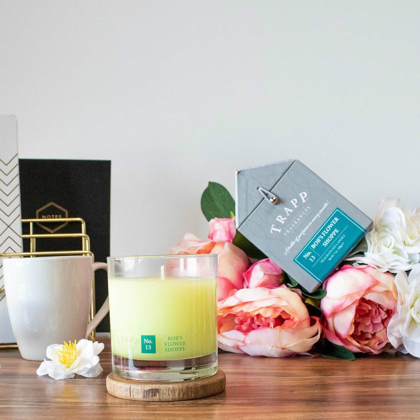 Trapp Signature Home Collection No. 13 Bob's Flower Shoppe Poured Scented Candle, 7-Ounce