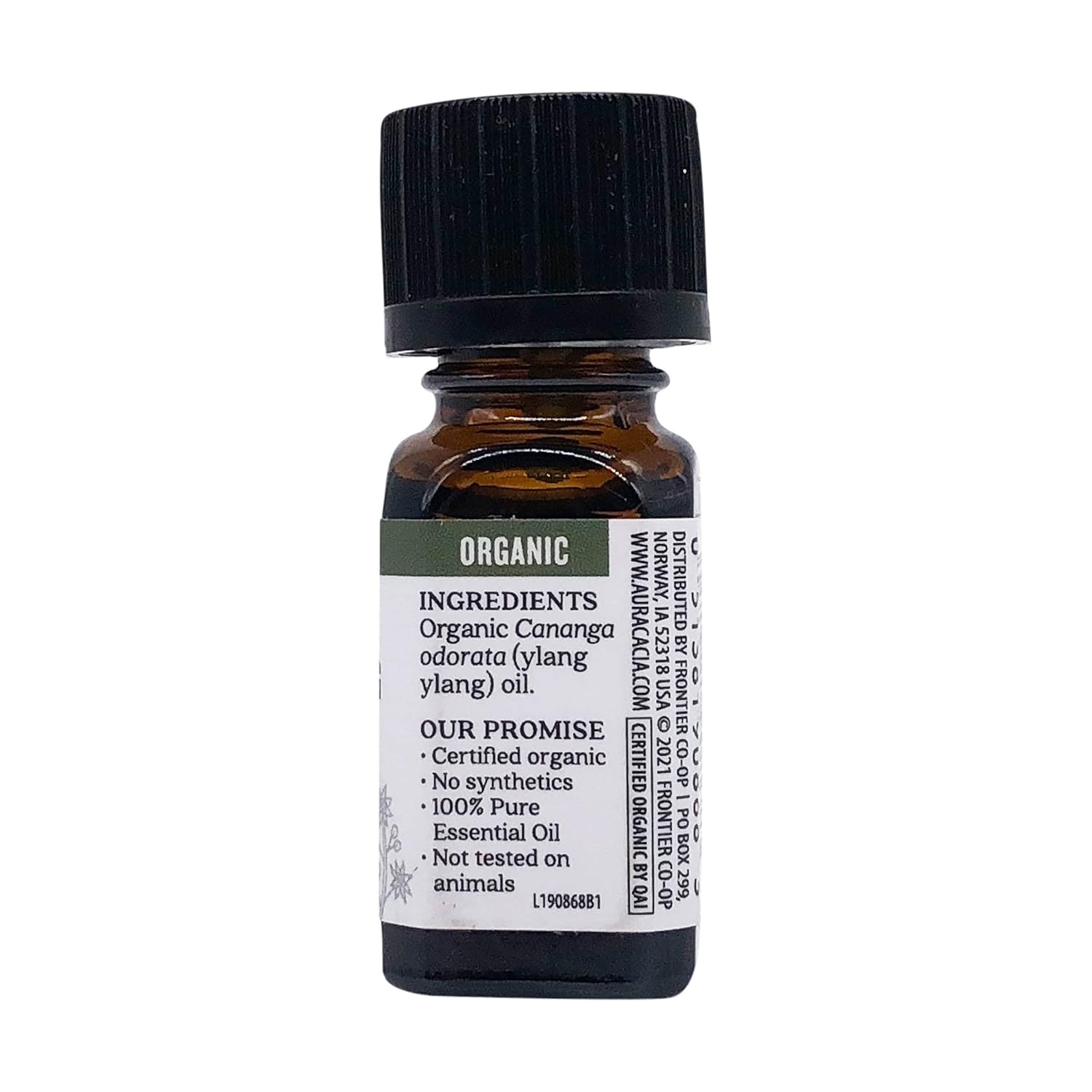 Aura Cacia Organic Ylang Ylang, 0.25 FZ