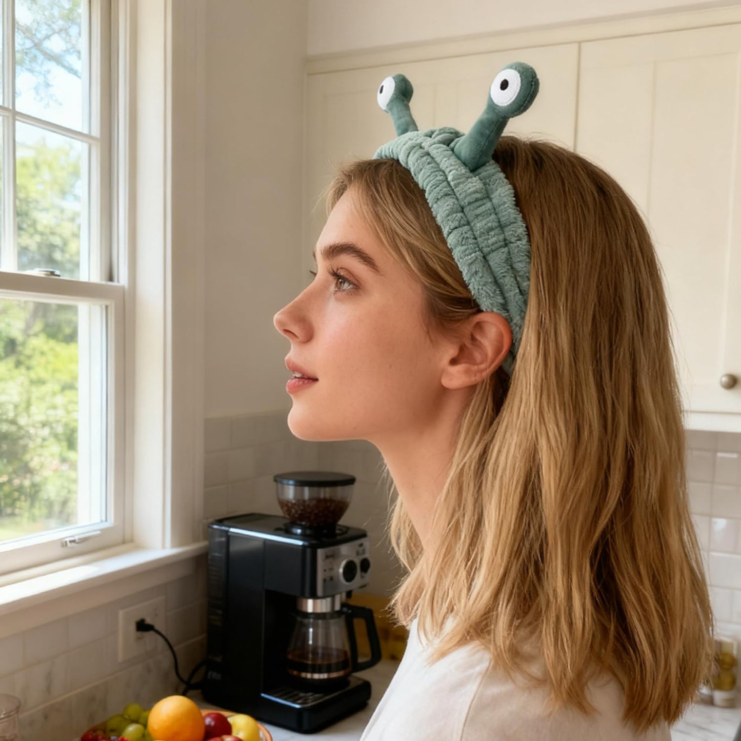 3pcs Spa Headband Cute Hair Band for Washing Face Women Microfiber Makeup Headbands with Snails Frog Crab Designs Coral Fleece Face Wash Facial Head Wraps Hair Lace for Cosmetic Shower