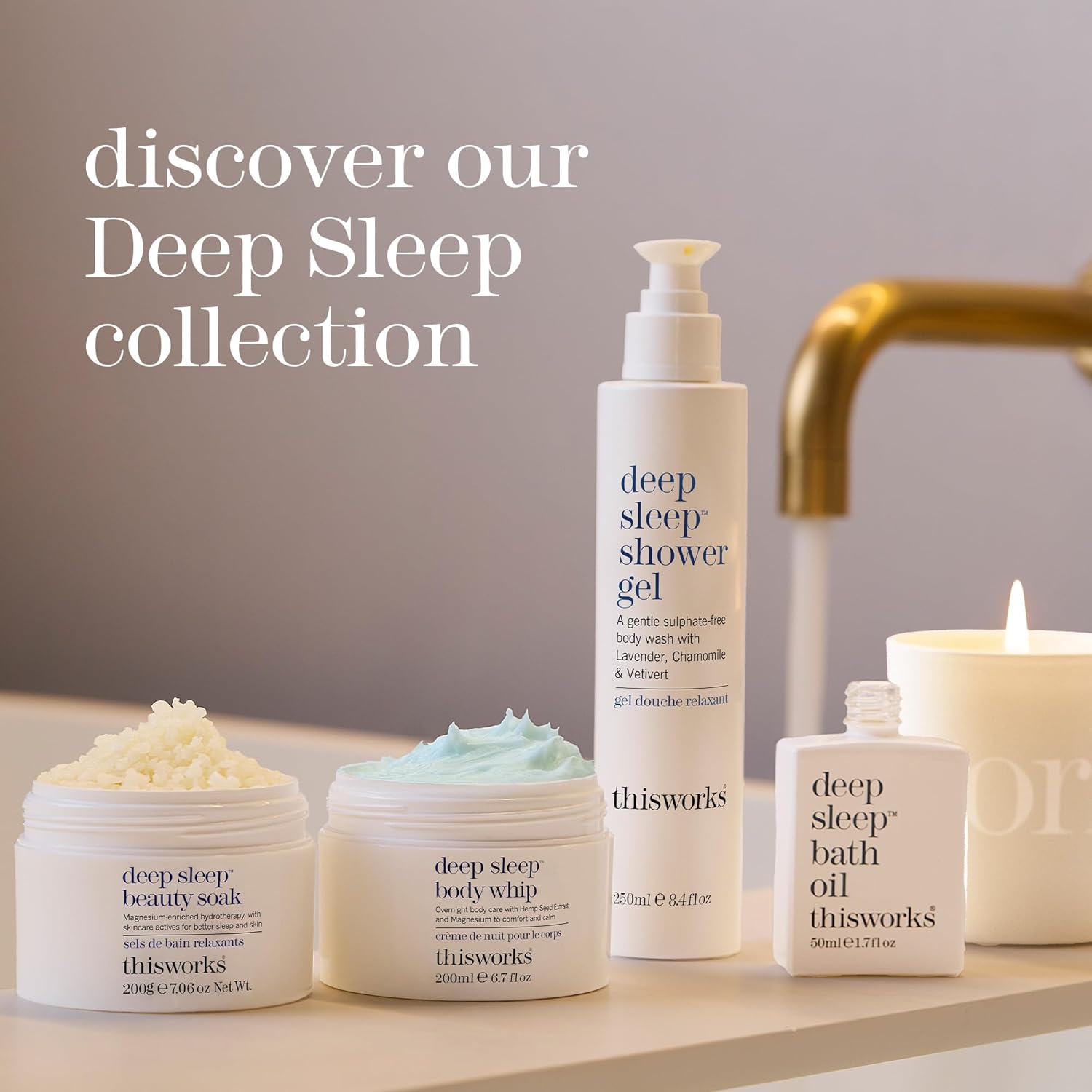 This Works Dream Team Bedtime Duo – Deep Sleep Pillow Spray 5ml & Stress Check Roll-On 5ml – Aromatherapy Gift Set with Lavender, Eucalyptus & Vetivert