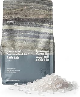 Dead Sea Salts for Soaking Relaxing Sea Salt Bath Soak for Body Rejuvenation - Natural Mineral Salts - Coarse Dead Sea Salt Unscented Bath Salts for Women & Men (2.2 lb)