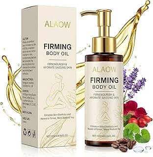 Firming Body Oil for Crepe Skin - After Shower Oil for Women, Tightening & Hydrating Treatment for Arms, Legs, Stomach & Body, Natural Formula for Dry Skin, Lightweight & Non-Greasy（Pack of 1）