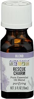 Aura Cacia, Essential Oil Blend Rescue Charm, 0.5 Fl Oz