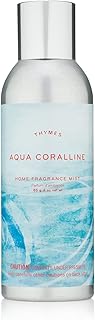Thymes Home Fragrance Mist – Room Air Fresheners for Home Long Lasting – Air Freshener Spray – Premium Home Fragrance – Notes of Water Lily, Crips Driftwood, & Lemon Pulp (Aqua Coralline, 3 oz)