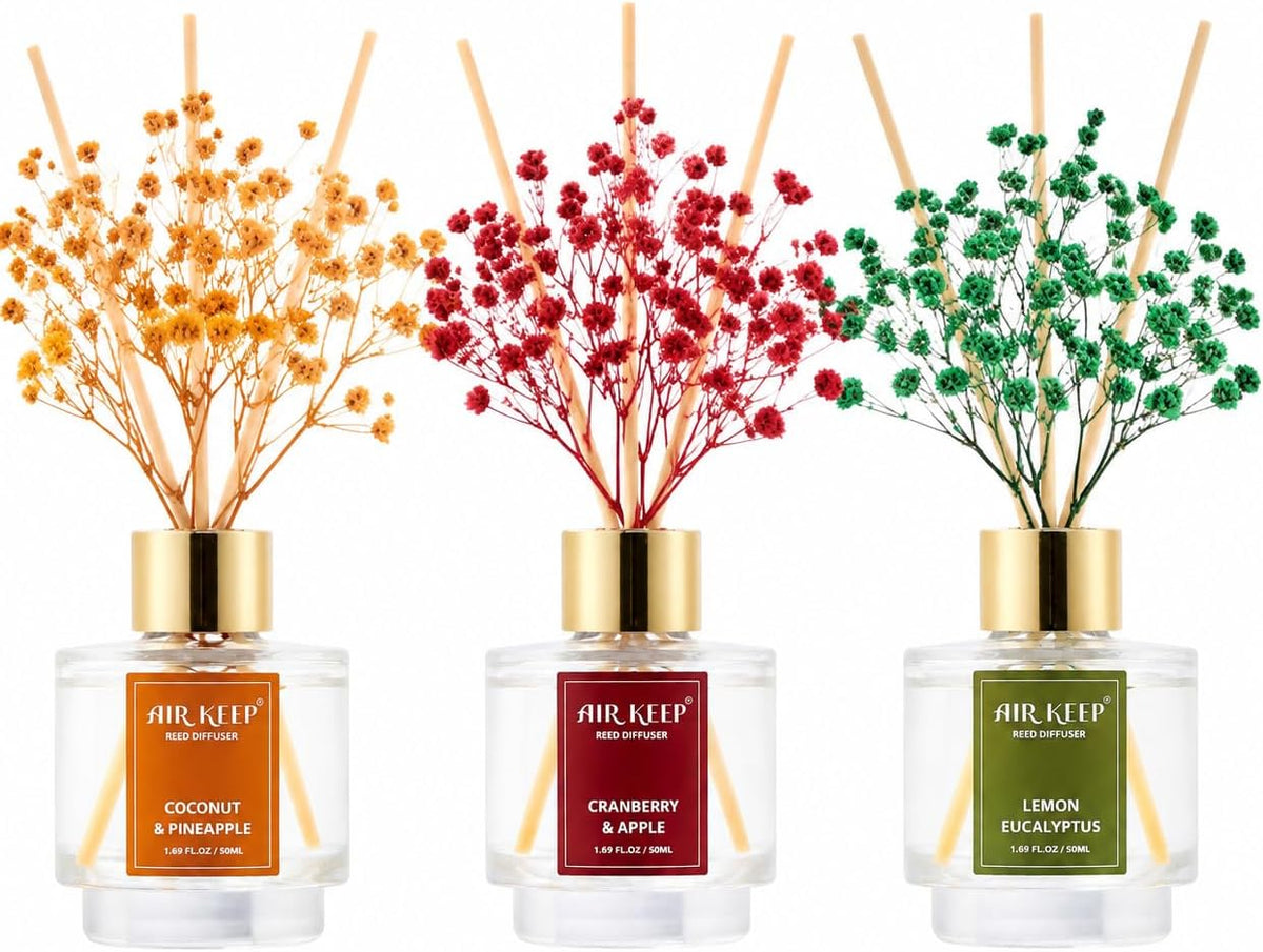 Airkeep Reed Diffuser Set of 3