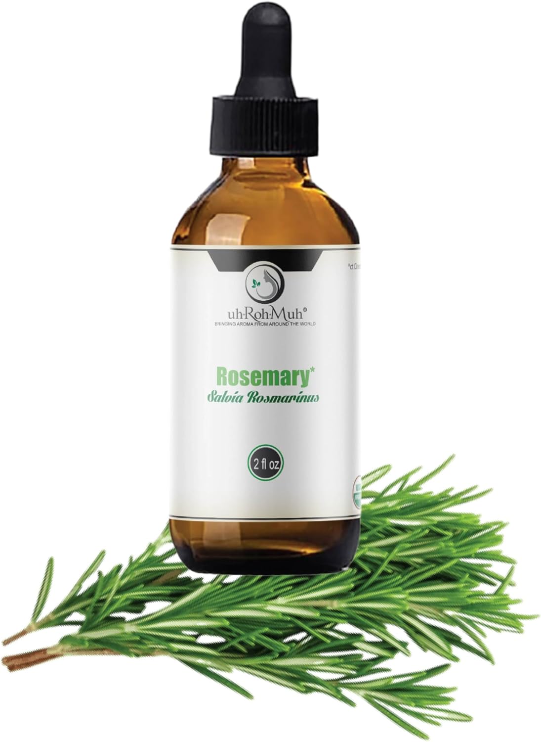 Organic Rosemary Essential Oil Chemotype Cineole | 100% Pure Steam Distilled Rosemary Oil | Fresh Herbaceous Aroma for Diffuser Aromatherapy, Massage Blends & DIY Recipes | Spain – 2 Fl Oz