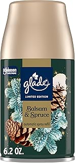 Glade Automatic Spray Refill, Balsam & Spruce, Scented Air Freshener for Home and Bathroom, 6.2 Oz