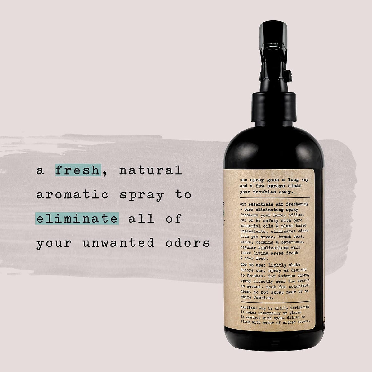 Air Essentials 12 oz Air Freshener & Odor Eliminator Spray - Neutralize Odors from Smoke