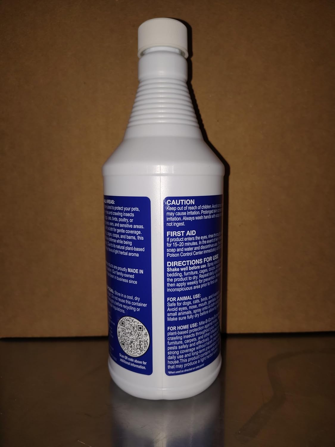 Mite-B-Gone Extreme Mite Killer Spray, 32 oz – Extra-Strength Surface Treatment for Bedding, Furniture, Carpets, Home & Pet Use – Plant-Based, Made in USA