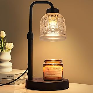 Candle Warmer Lamp with Timer Dimmable, Adjustable Lamp Candle Warmer, Birthday Gifts for Women Mom, Wax Warmer Lamp for Scented Jar, House Warming Gifts New Home Decor