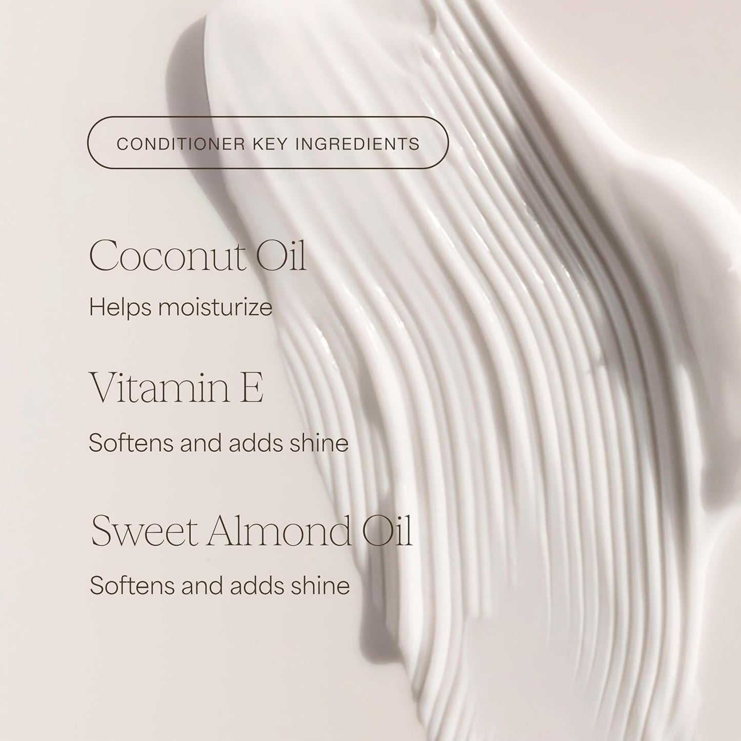 Raw Sugar The Moisture Smoothie Shampoo and Conditioner with Coconut Oil, Agave, & Sweet Almond Oil, Hydrates & Nourishes Dry Hair, Formulated without SLS/SLES or Parabens