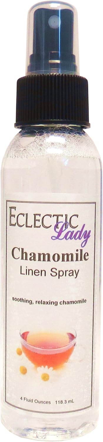 Chamomile Linen Spray, 4 oz, For Bed, Fabric & Pillow