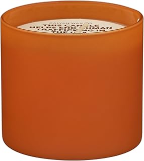 Calyan Wax Co. Dignity Series Cedar & Tobacco Scented Candle - 35 Hour Burn - Luxury Clean Soy Wax Candles - Long Lasting Brown Glass Jar Candle for Home - 5.3oz