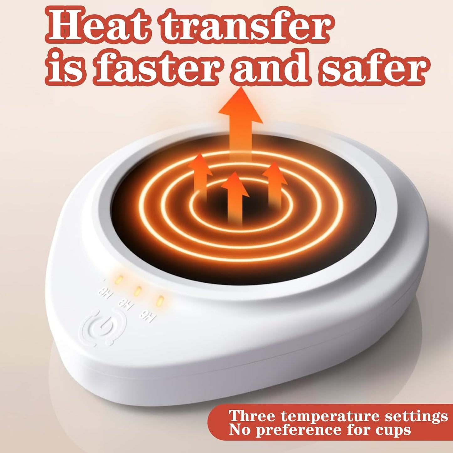 Candle Warmer with Timer,Coffee Cup Warmer with Timer,Fastest Heating & Highest Temperature，Three time Gears (3H, 6H, 9H),Coffee Cup Warmer for Desk,Candle Warmer,Gifts for Festival Birthday